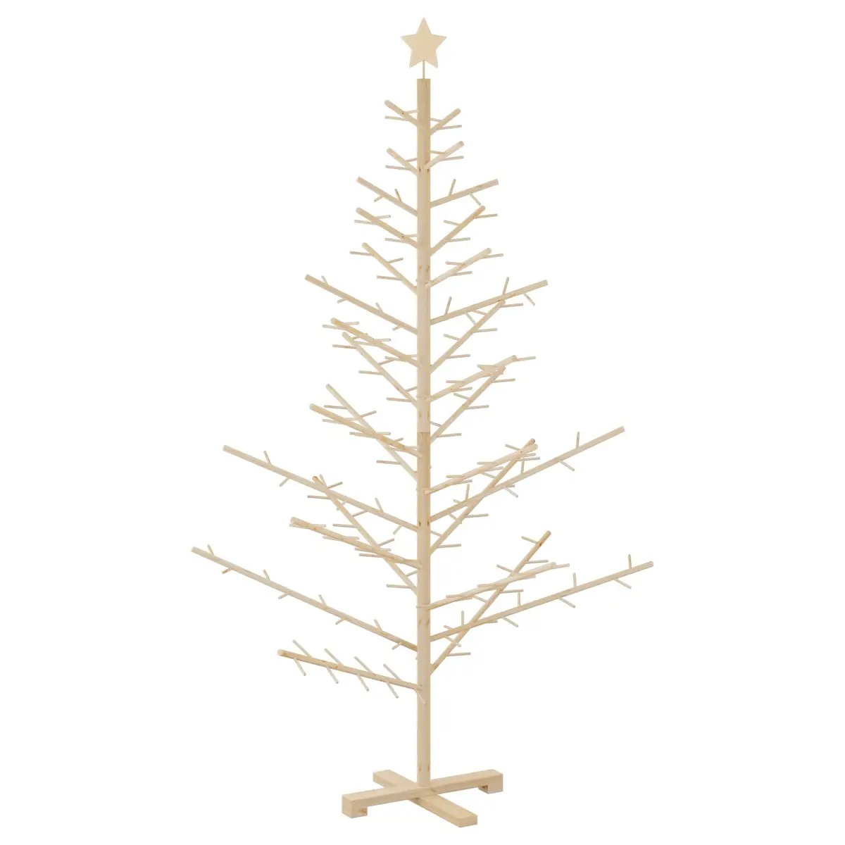 180cm Wooden Christmas Tree with Stand