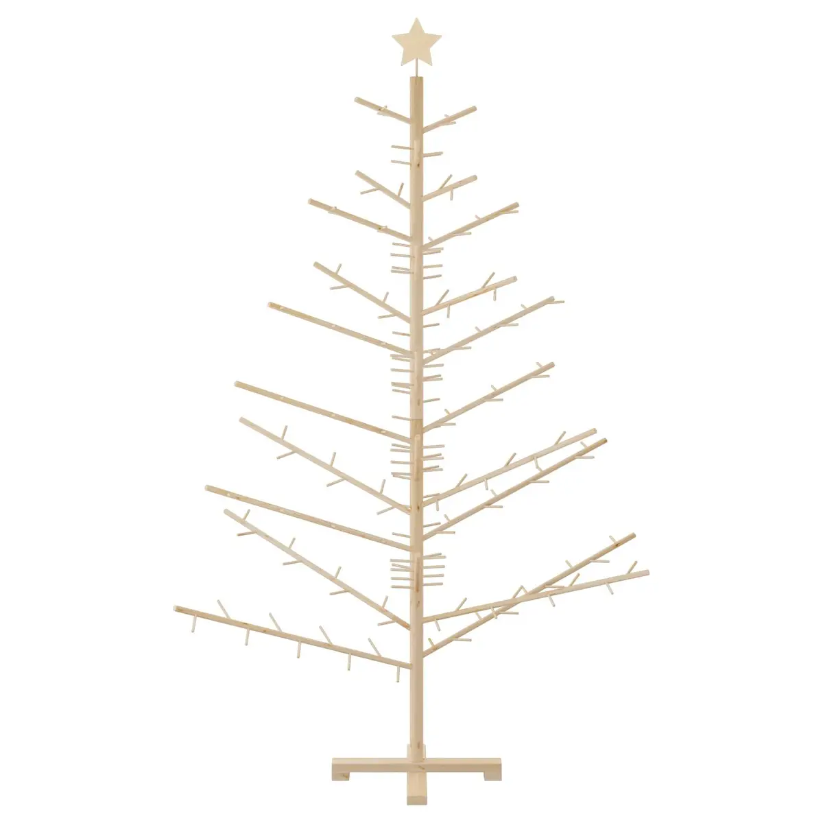 180cm Wooden Christmas Tree with Stand