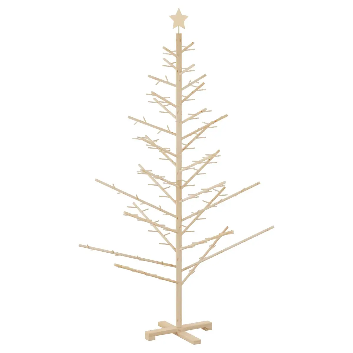 180cm Wooden Christmas Tree with Stand