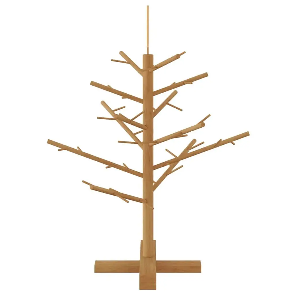 75cm Brown Wooden Christmas Tree with Stand