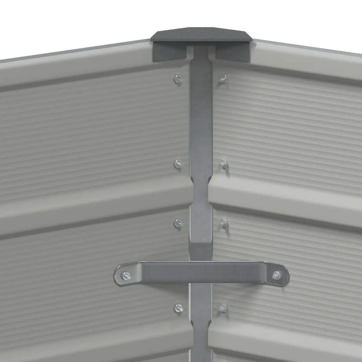 Hexagon Steel Planter for Outdoor Spaces