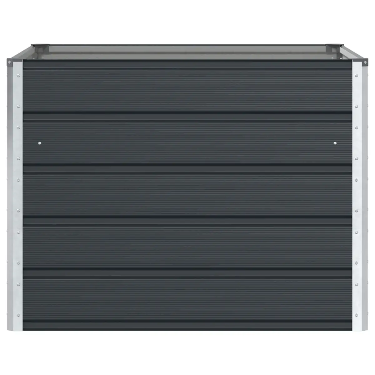 Steel Planter Steel 100x100x75cm Anthracite