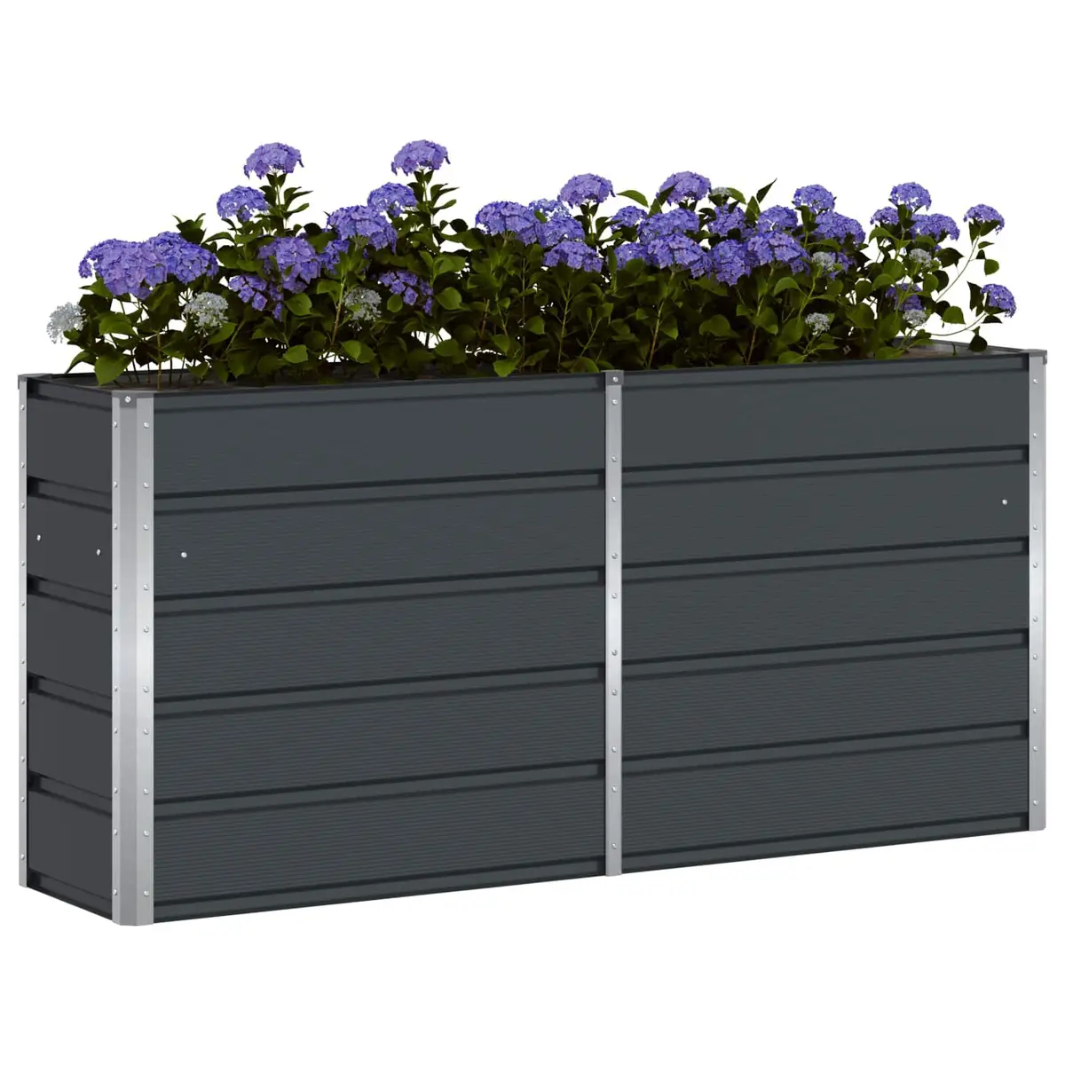 Anthracite Steel Planter for Indoor and Outdoor