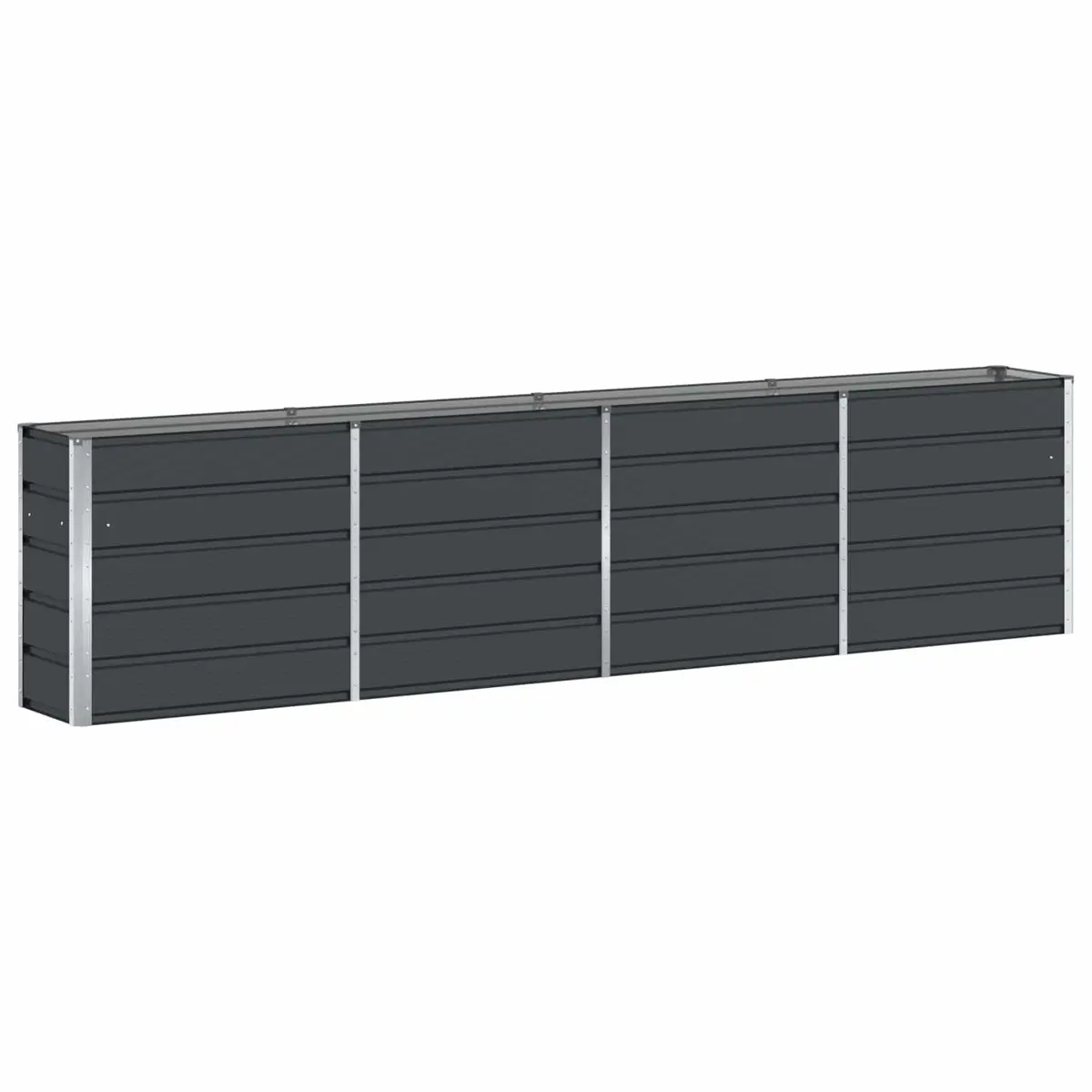 Anthracite Steel Planter for Indoor and Outdoor Use
