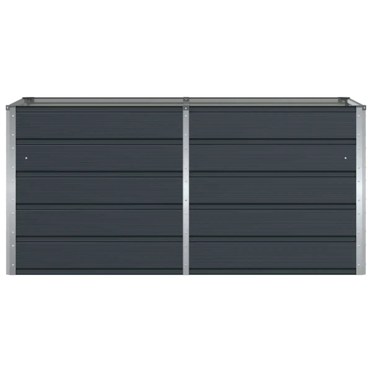 Steel Planter Anthracite 160 x 80 x 75 cm