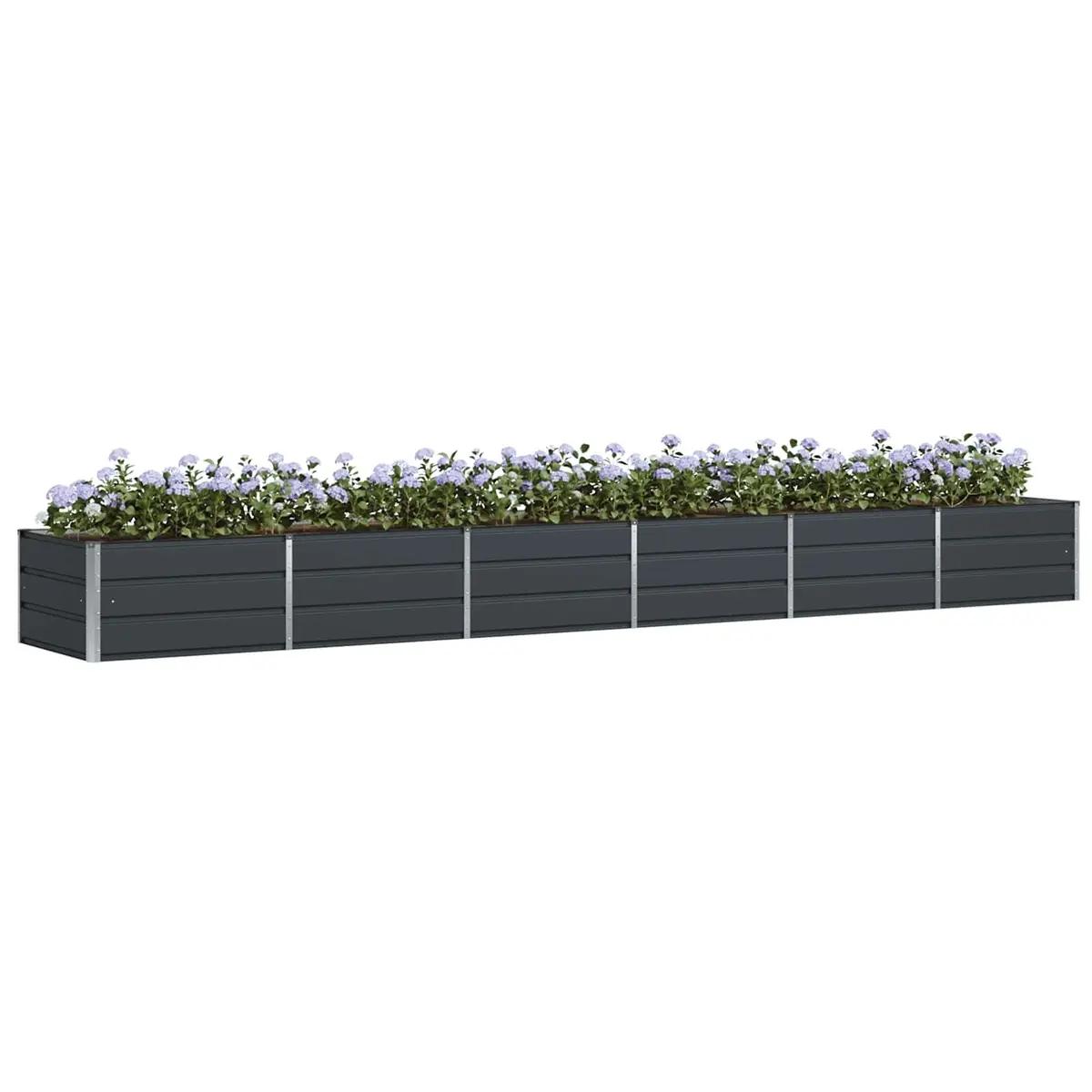 Steel Planter 480x80x45cm Anthracite