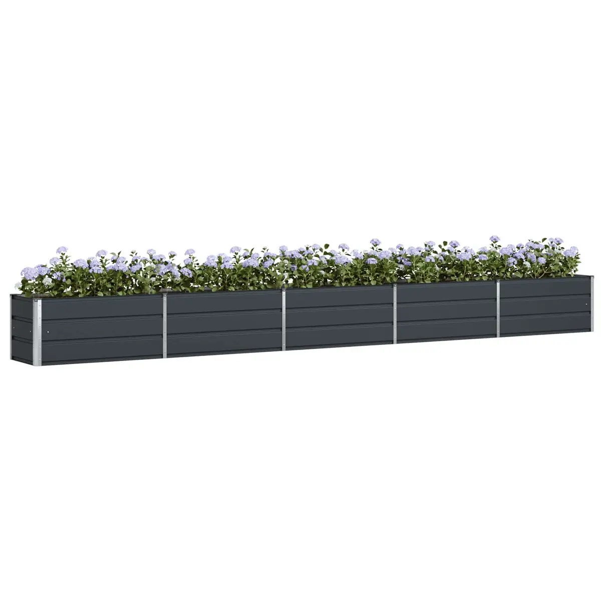 Anthracite Steel Planter for Outdoor Spaces