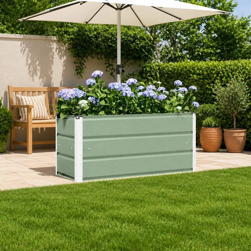 Steel Planter for Indoor and Outdoor Spaces