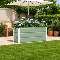 Durable Steel Planter for Indoor and Outdoor Spaces