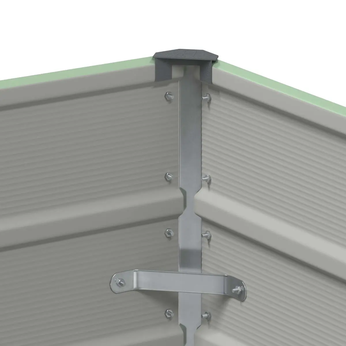 Steel Planter for Indoor and Outdoor Spaces