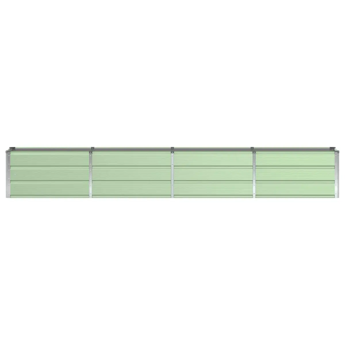 Green Steel Planter for Indoor and Outdoor Use