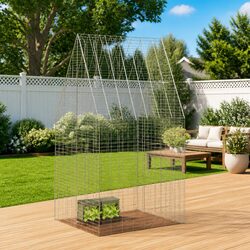 Durable Small Animal Habitat Cage 100 x 100 x 210 cm