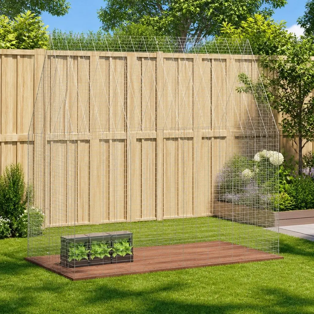 Galvanised Steel Outdoor Habitat for Small Pets