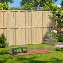 Galvanised Steel Outdoor Habitat for Small Pets