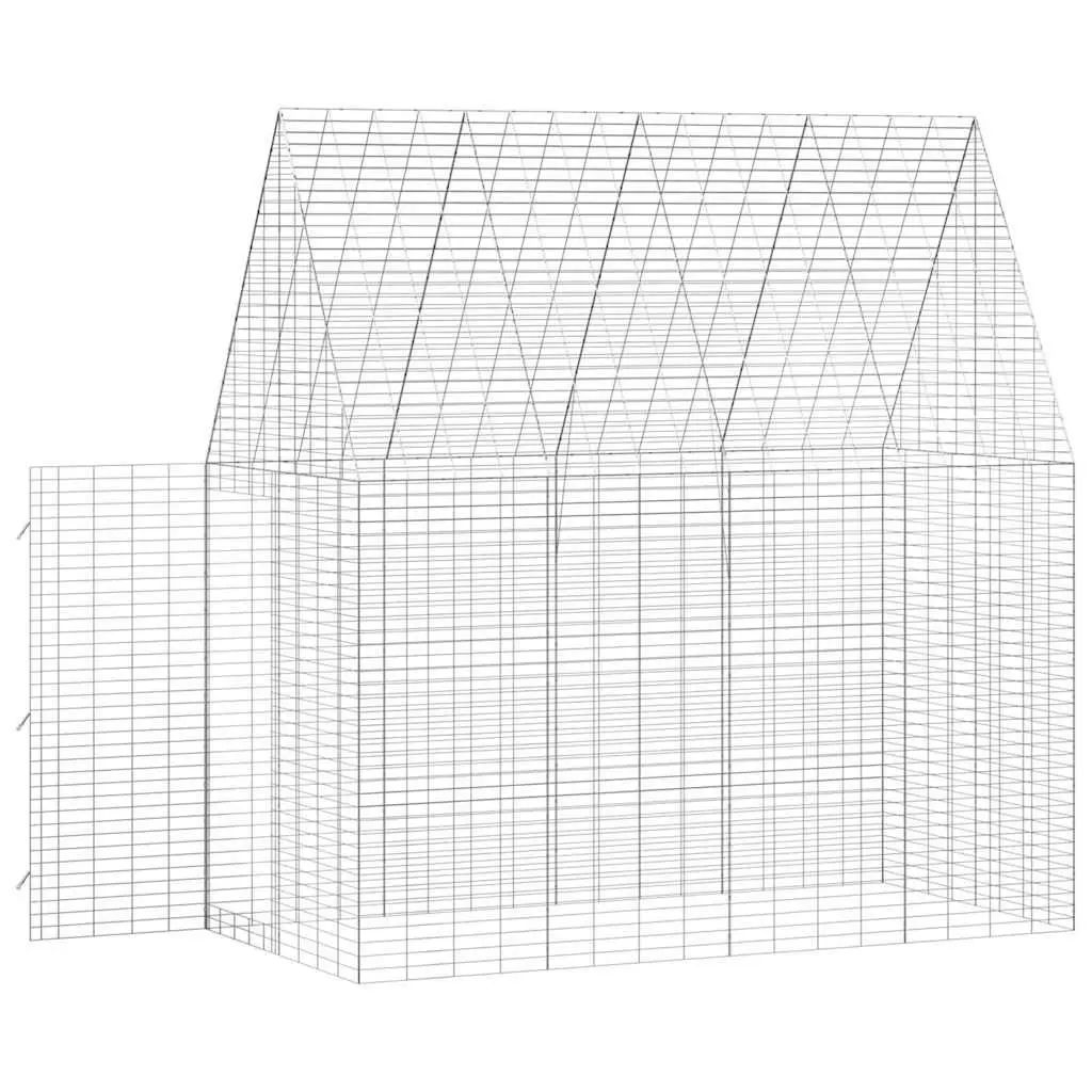 Galvanised Steel Outdoor Habitat for Small Pets