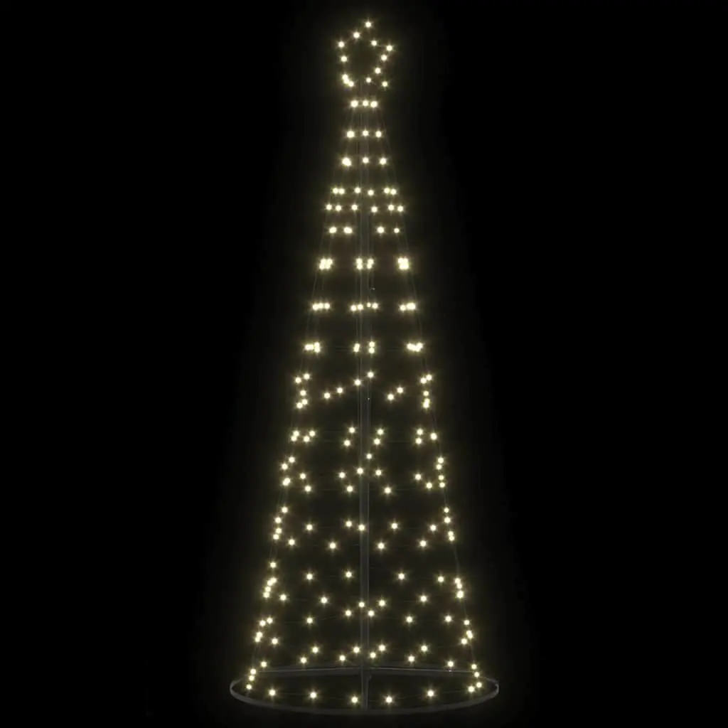 Iron Frame LED Christmas Tree with 8 Flash Modes