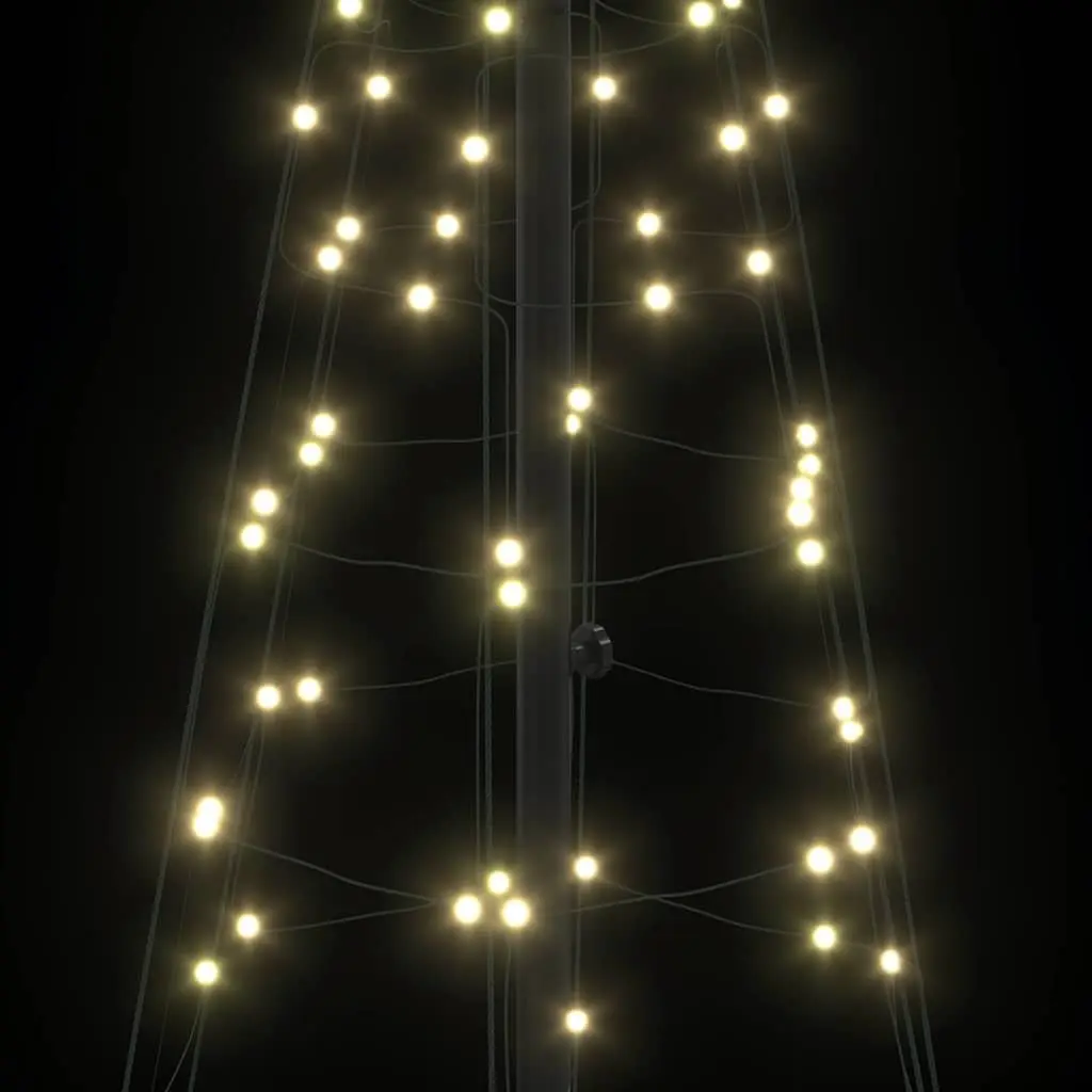 Iron Frame LED Christmas Tree with 8 Flash Modes
