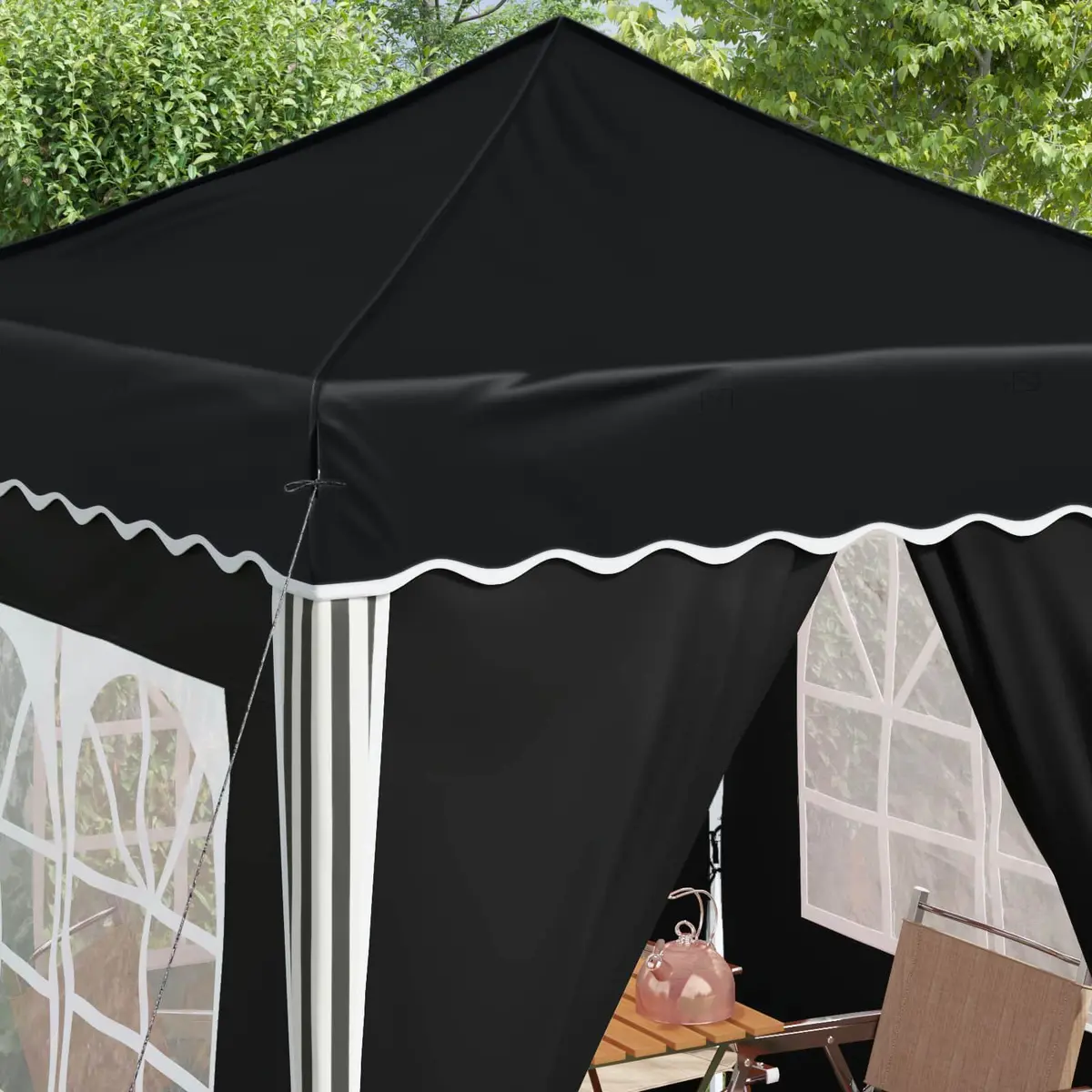 Pop-up Party Tent 195x195x245cm Anthracite