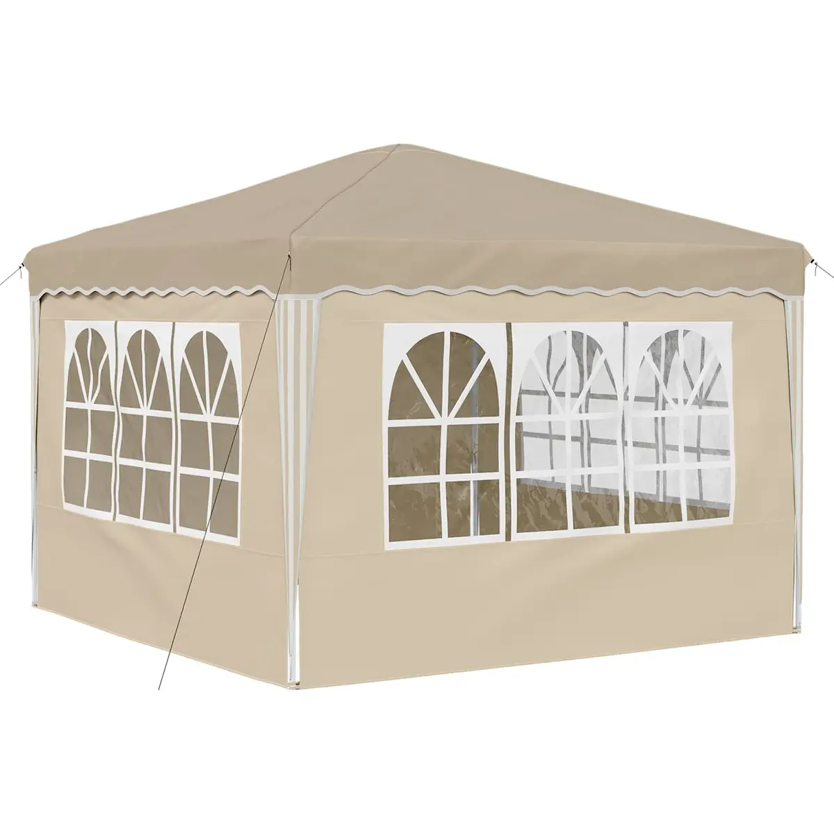 Cream Pop-up Party Tent 288x288x245cm