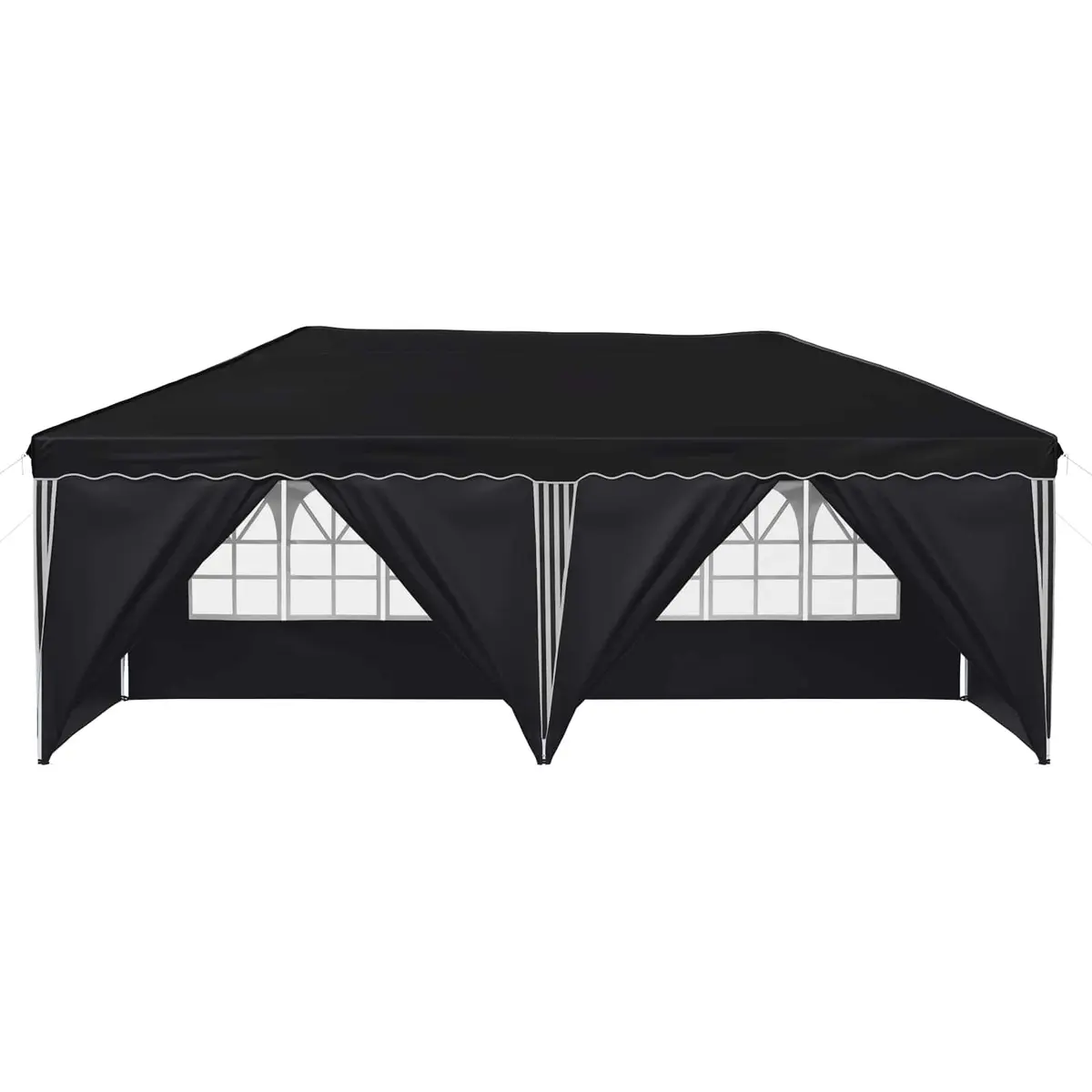 Anthracite Pop-up Party Tent, 575 x 288 x 245 cm