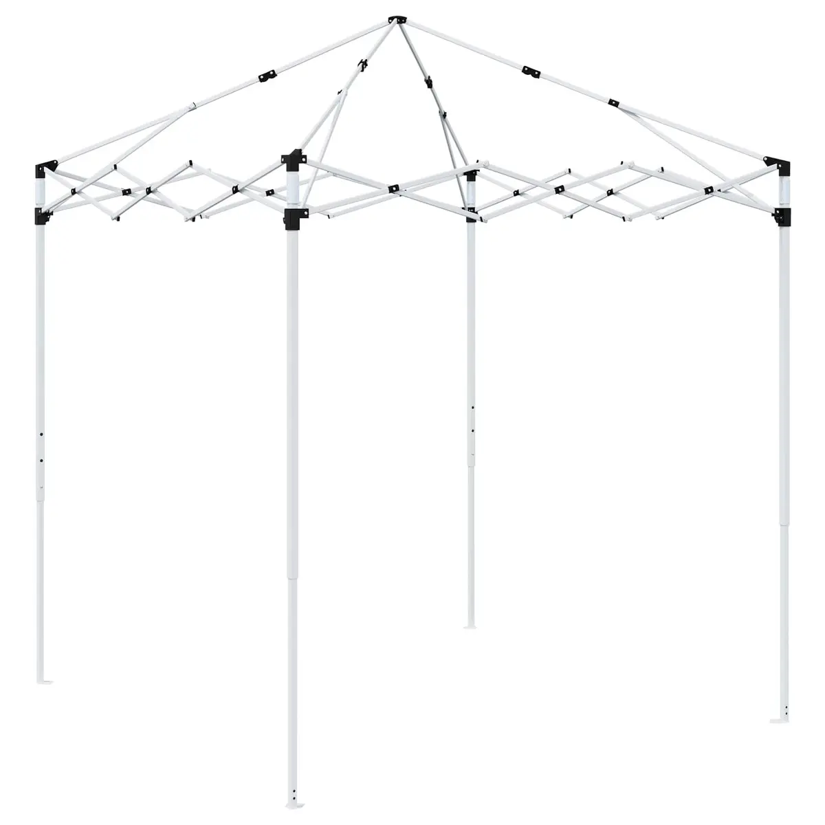 Pop-up Party Tent 210D Oxford 192x192cm Cream Waterproof UV Resistant
