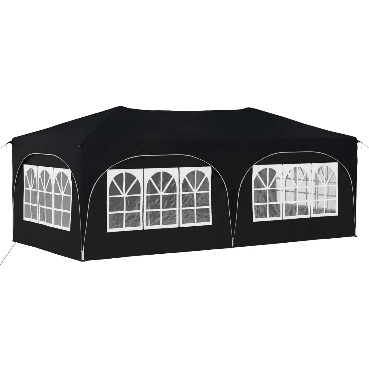 Pop-up Party Tent Oxford 575 x 288 x 245 cm Anthracite
