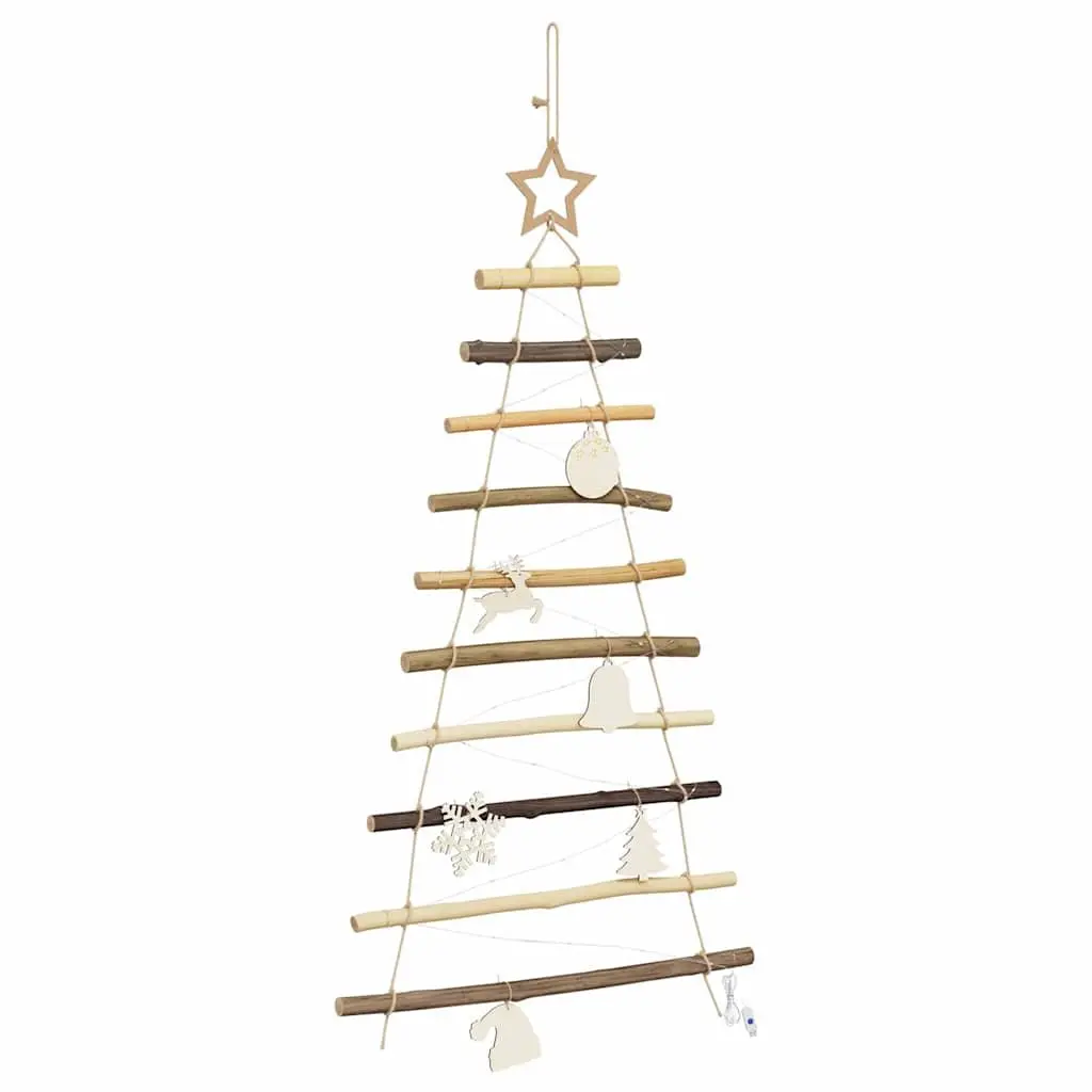90 cm Hanging Christmas Tree with Warm LED Lights