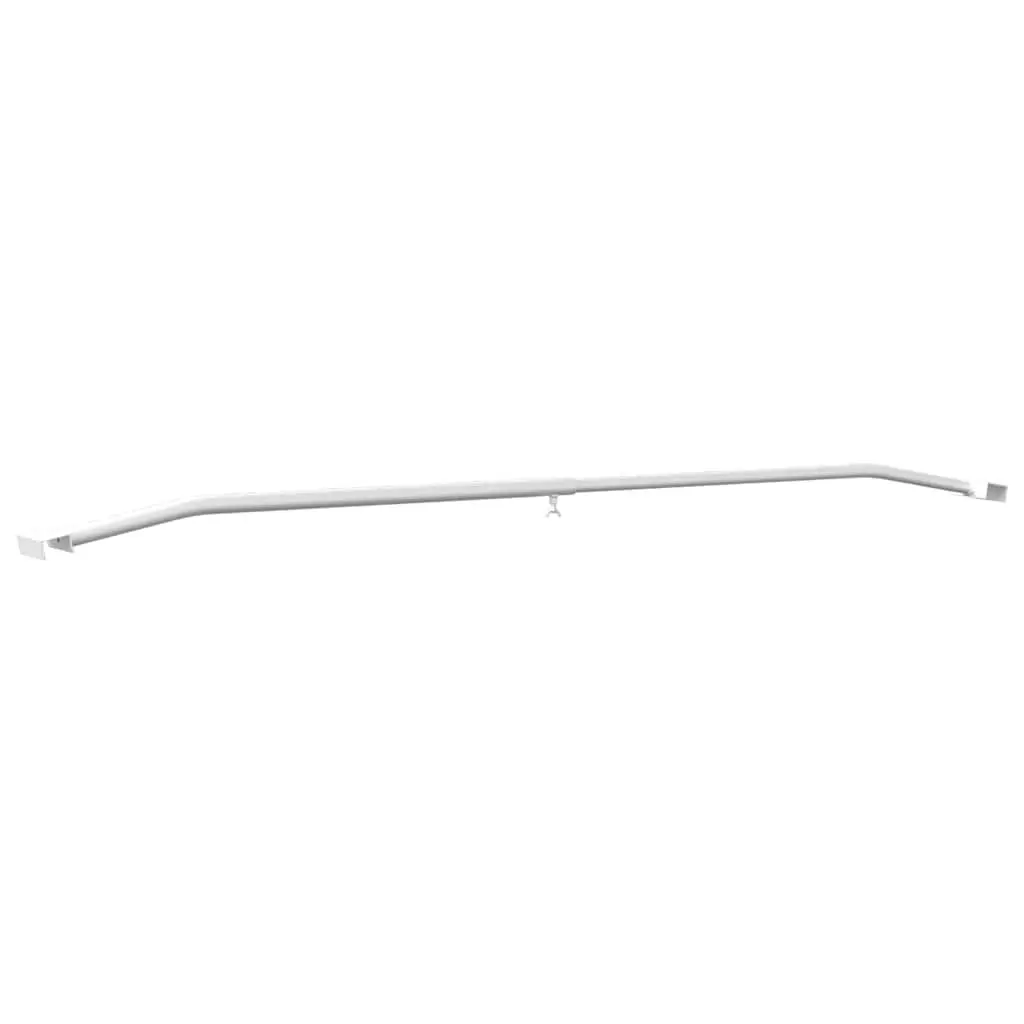 Tarpaulin Bracket Aluminum Adjustable 102-155cm Silver 4 Piece