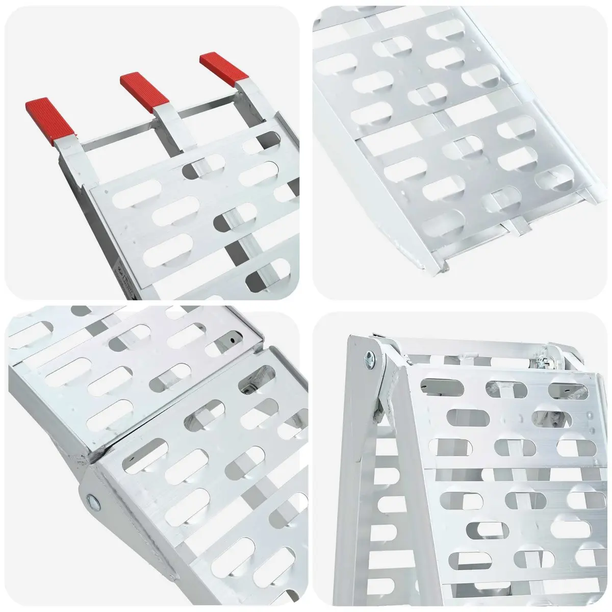 Aluminium Foldable Motorcycle Ramp 340 kg Capacity