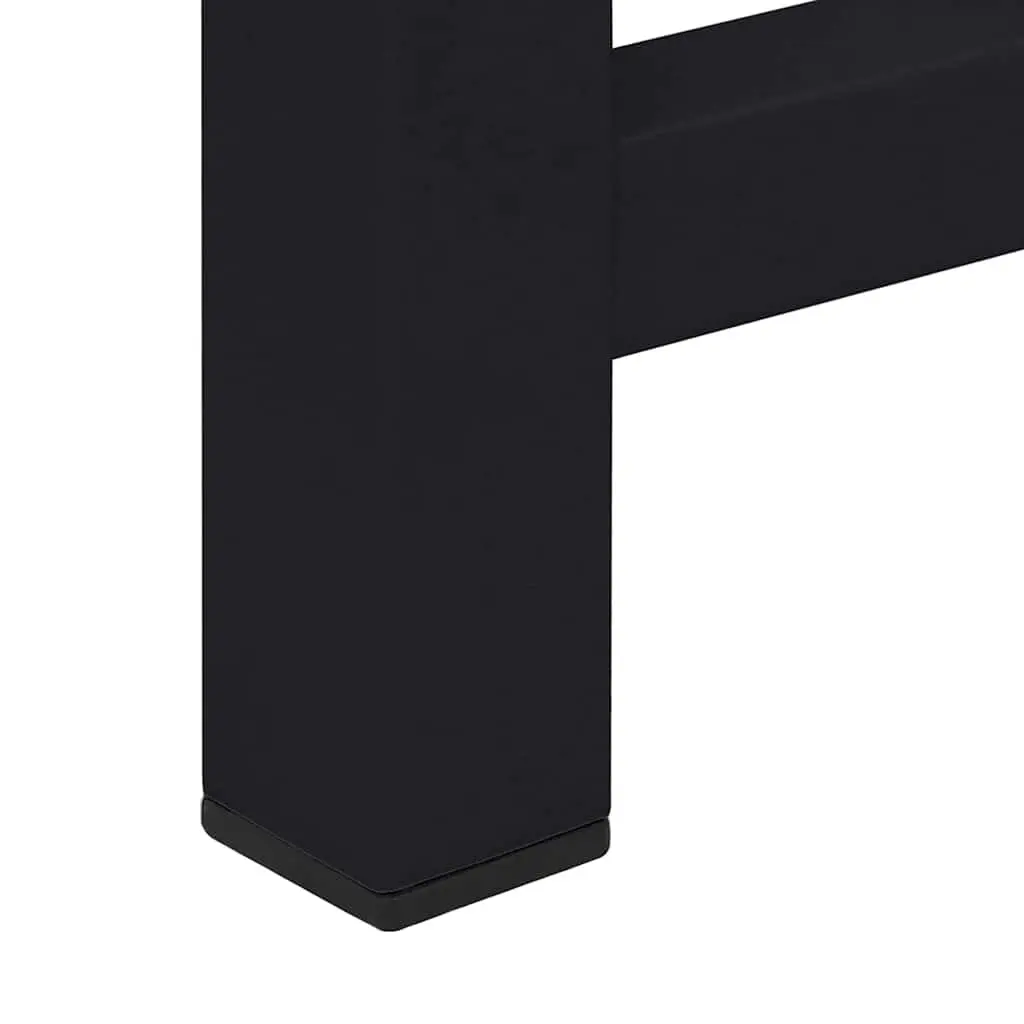 Washing Machine Pedestal Steel 60 x 56 x 52 cm Black