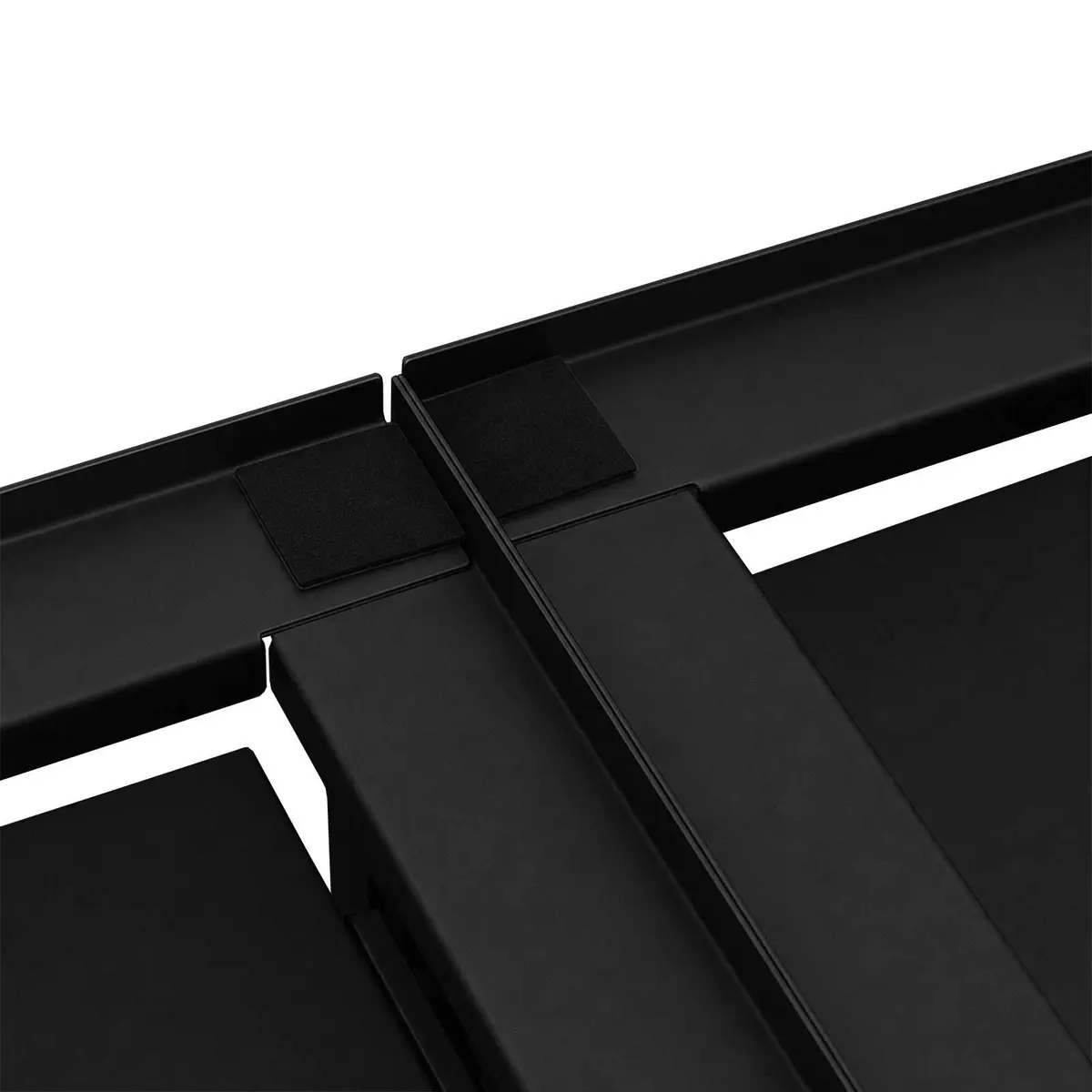 Washing Machine Pedestal Riser Steel 120 x 56 x 52 cm Black 2 Pack