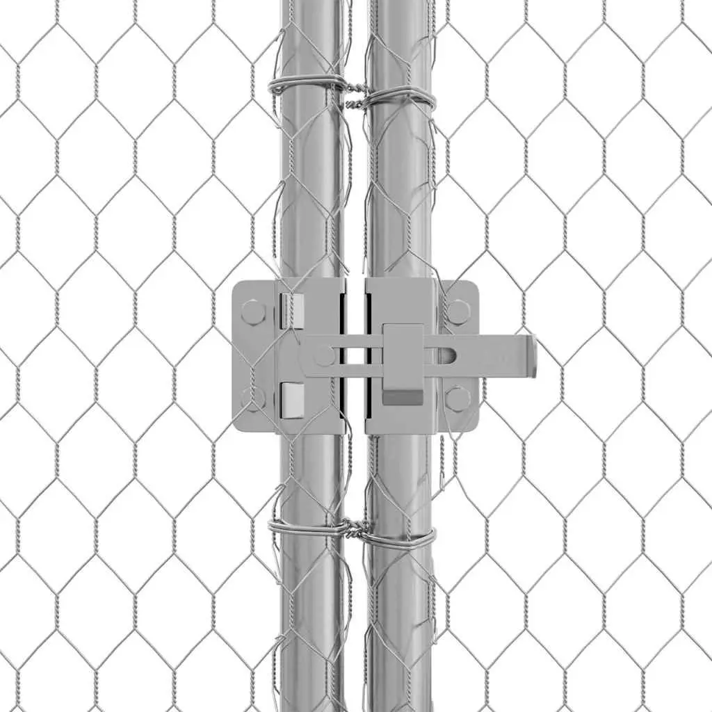 Galvanised Steel Chicken Cage 200 x 170 x 177 cm