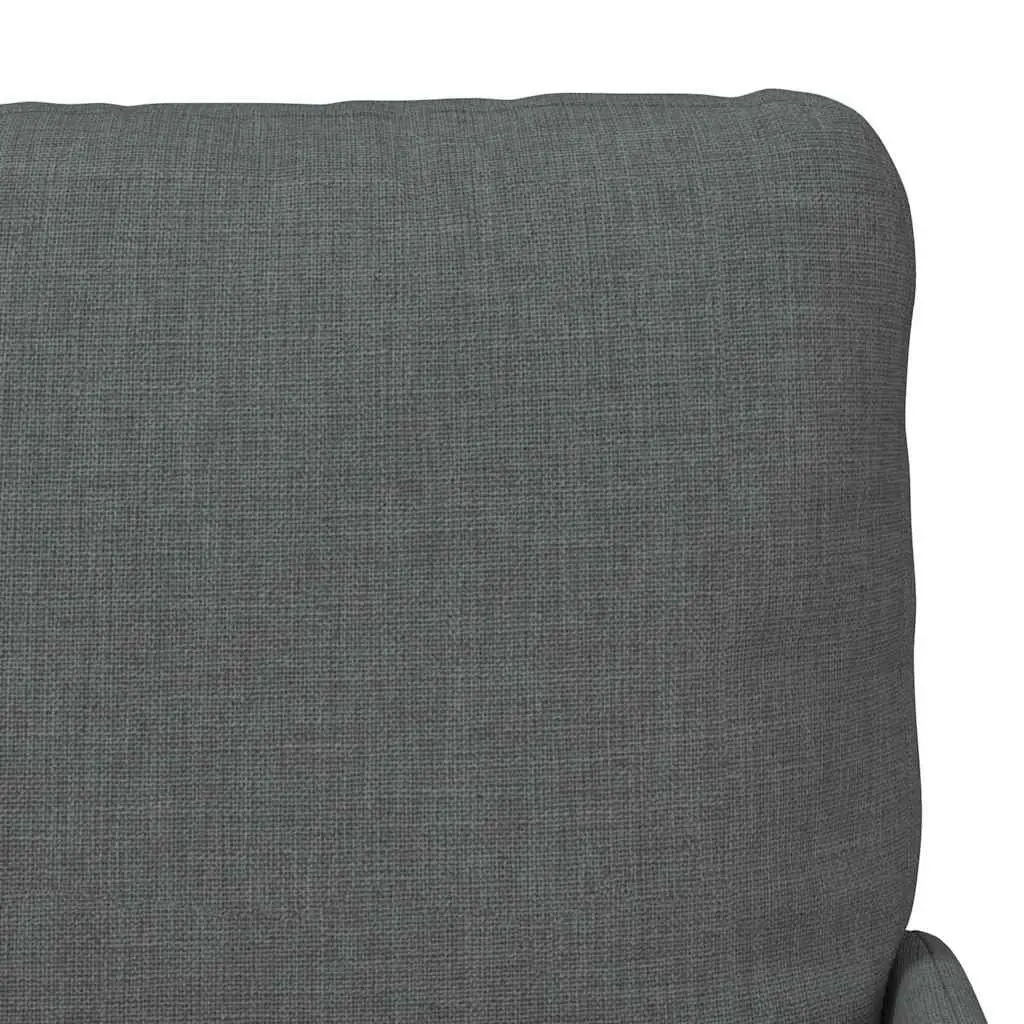 Modern Grey Sofa with Cushion 55cm Plywood Base Living Room Furniture
