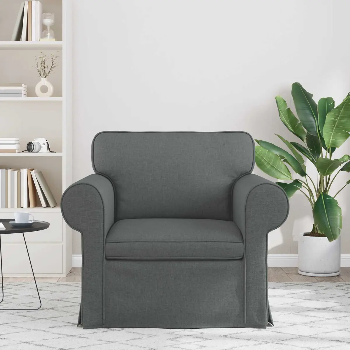 Modern Grey Fabric Sofa Modular Design Living Room Furniture Sectional Couch