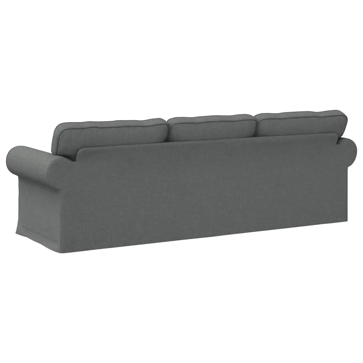 Grey Modular Sofa with Durable Metal Frame