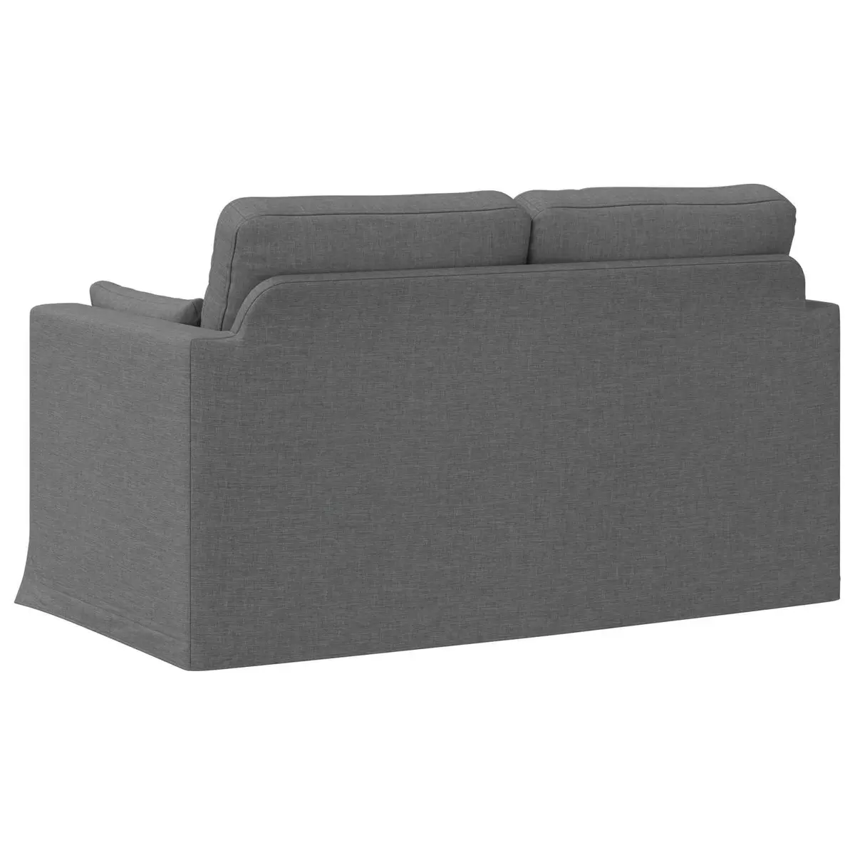 Sofa Fabric 139cm Grey Modern Modular Living Room Sectional Couch