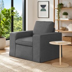 Durable Grey Fabric Modular Sectional Sofa for Modern Living Rooms