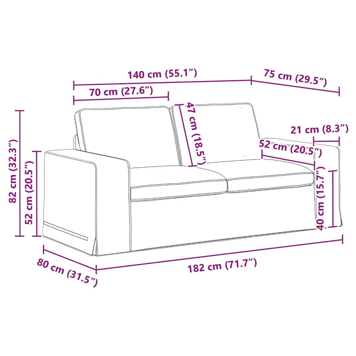 Dark Grey Modular Sofa with Metal Frame