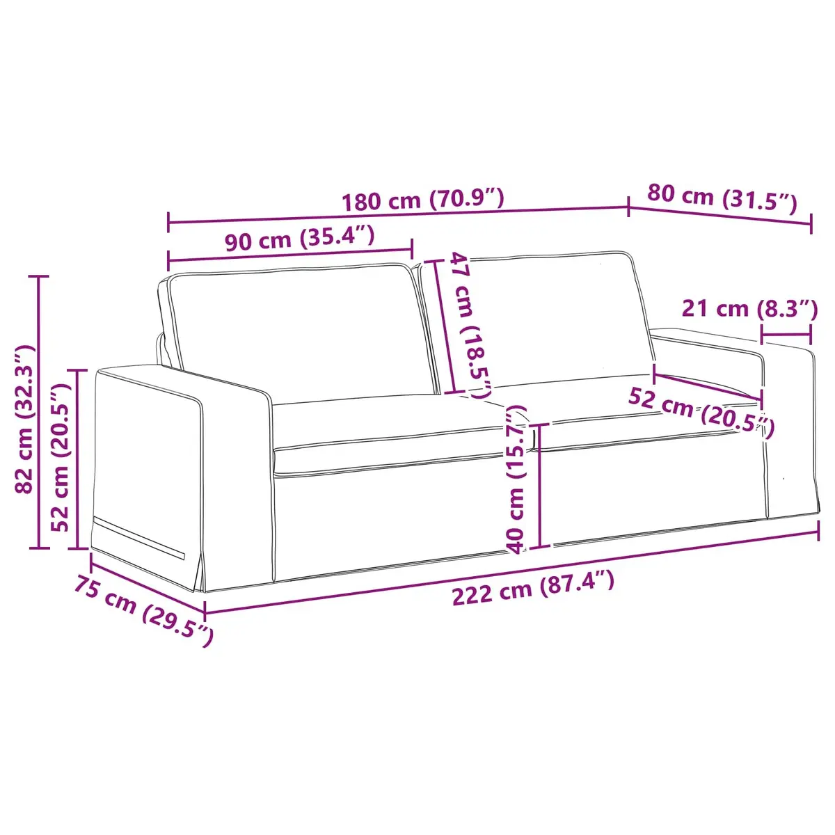 Grey Modular Sectional Sofa for Living Rooms