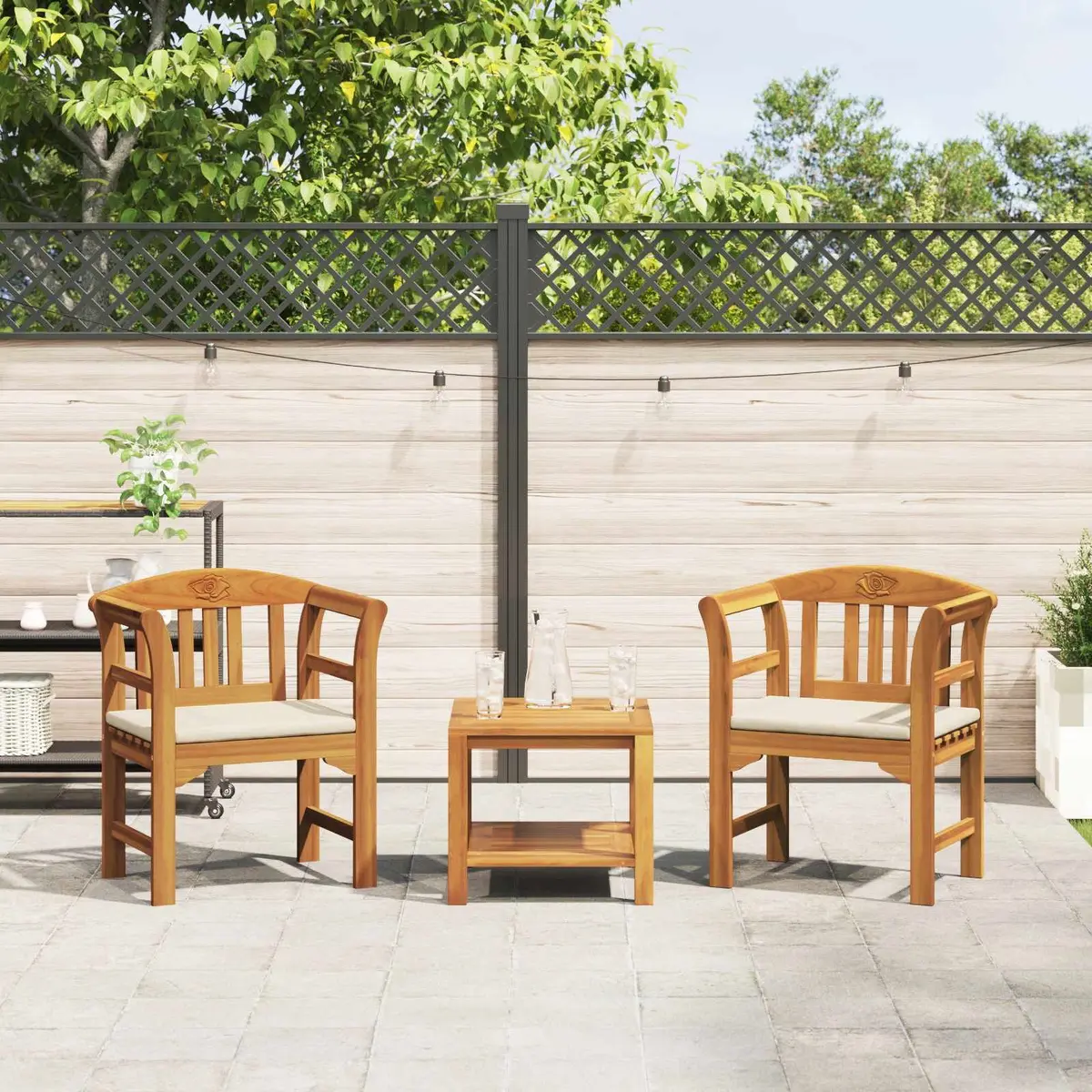 Curved Armrests Outdoor Rose Bench for Gardens