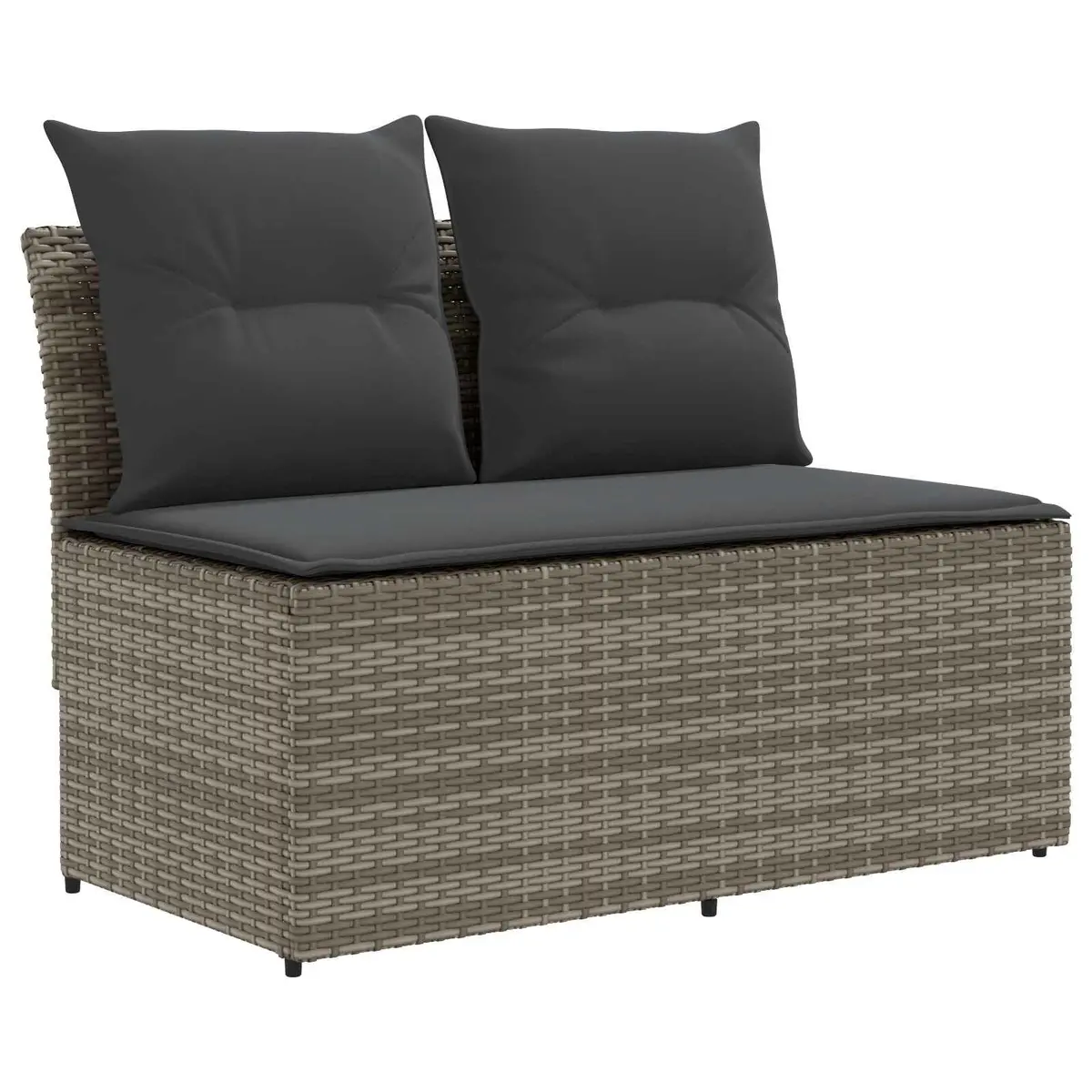 Outdoor Middle Sofa Sectional with Lift-up Table