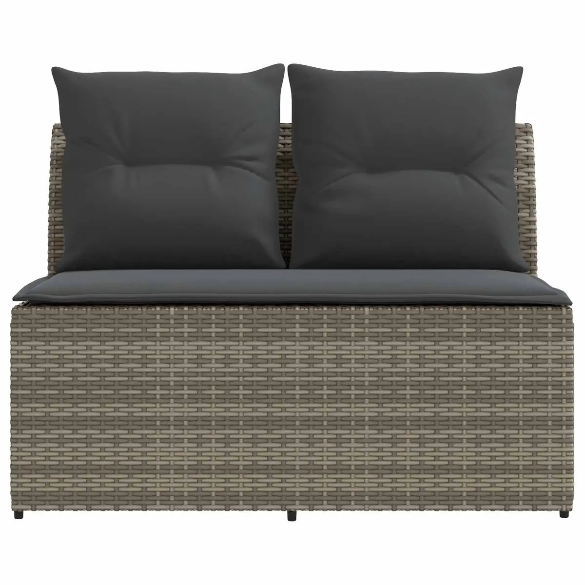 Outdoor Middle Sofa Sectional with Lift-up Table