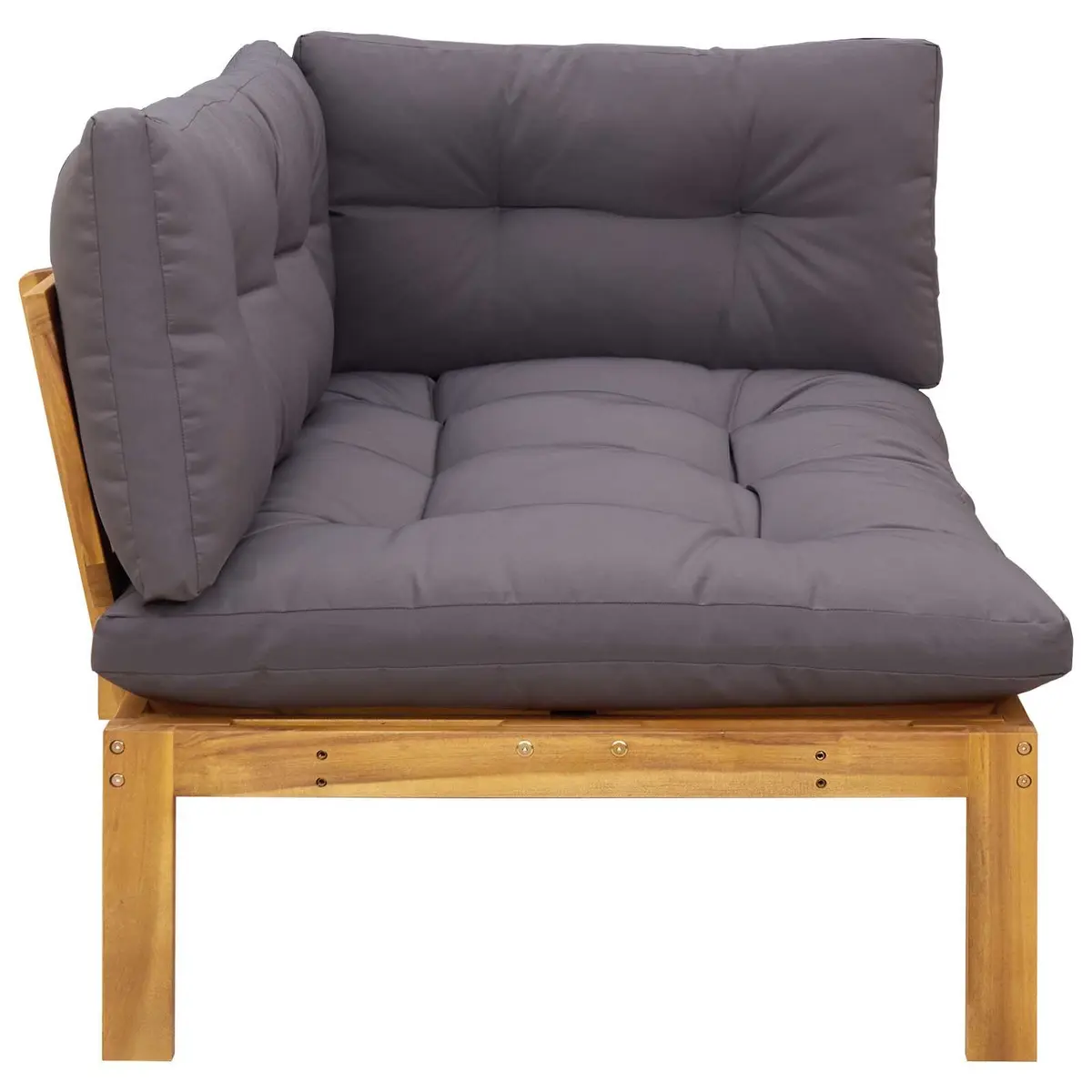 Corner Sofa Unit for Outdoor and Indoor Use