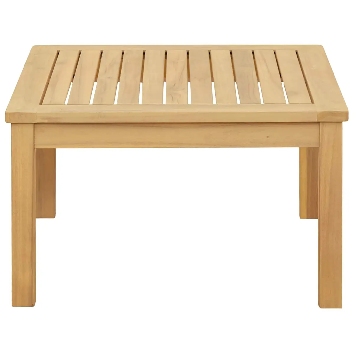 Solid Acacia Wood Coffee Table for Indoor and Outdoor