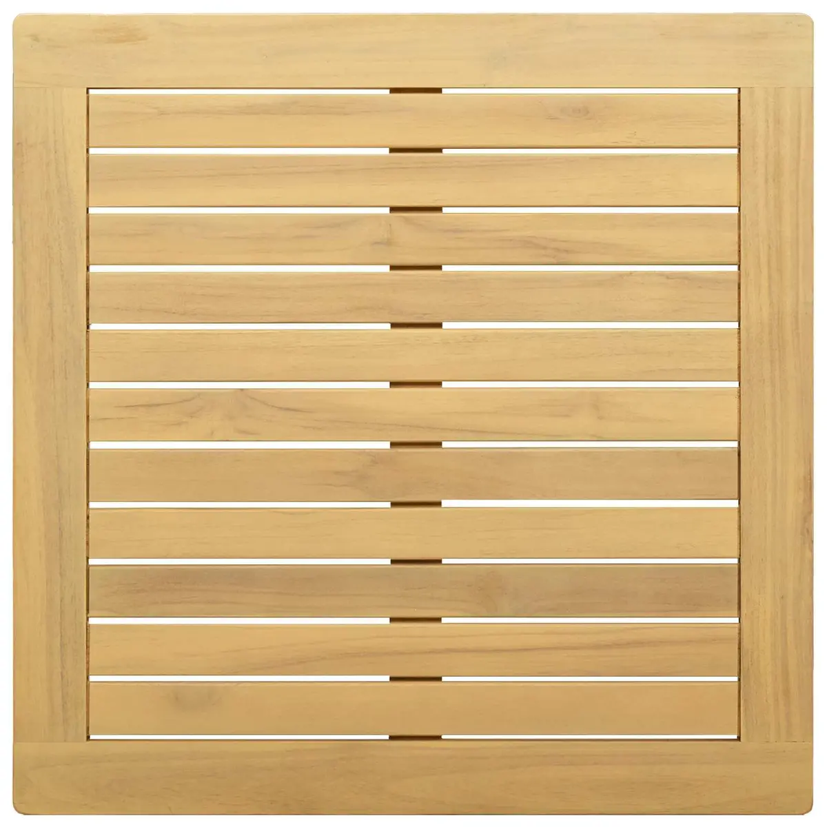 Solid Acacia Wood Coffee Table for Indoor and Outdoor