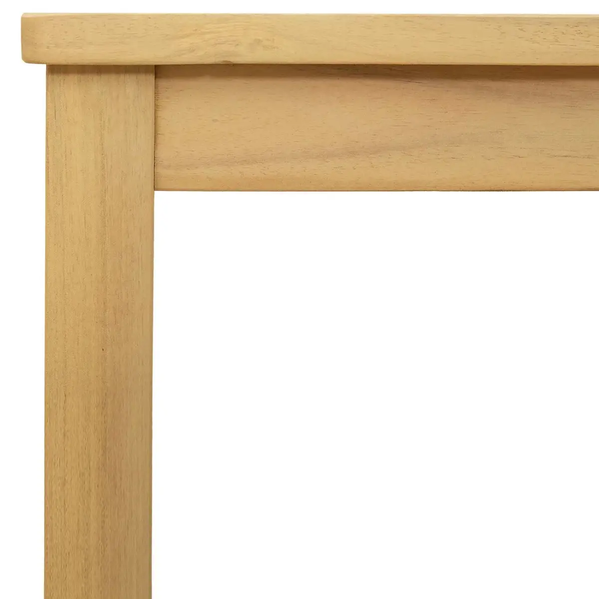Brown Solid Acacia Wood Coffee Table for Indoor Outdoor Use