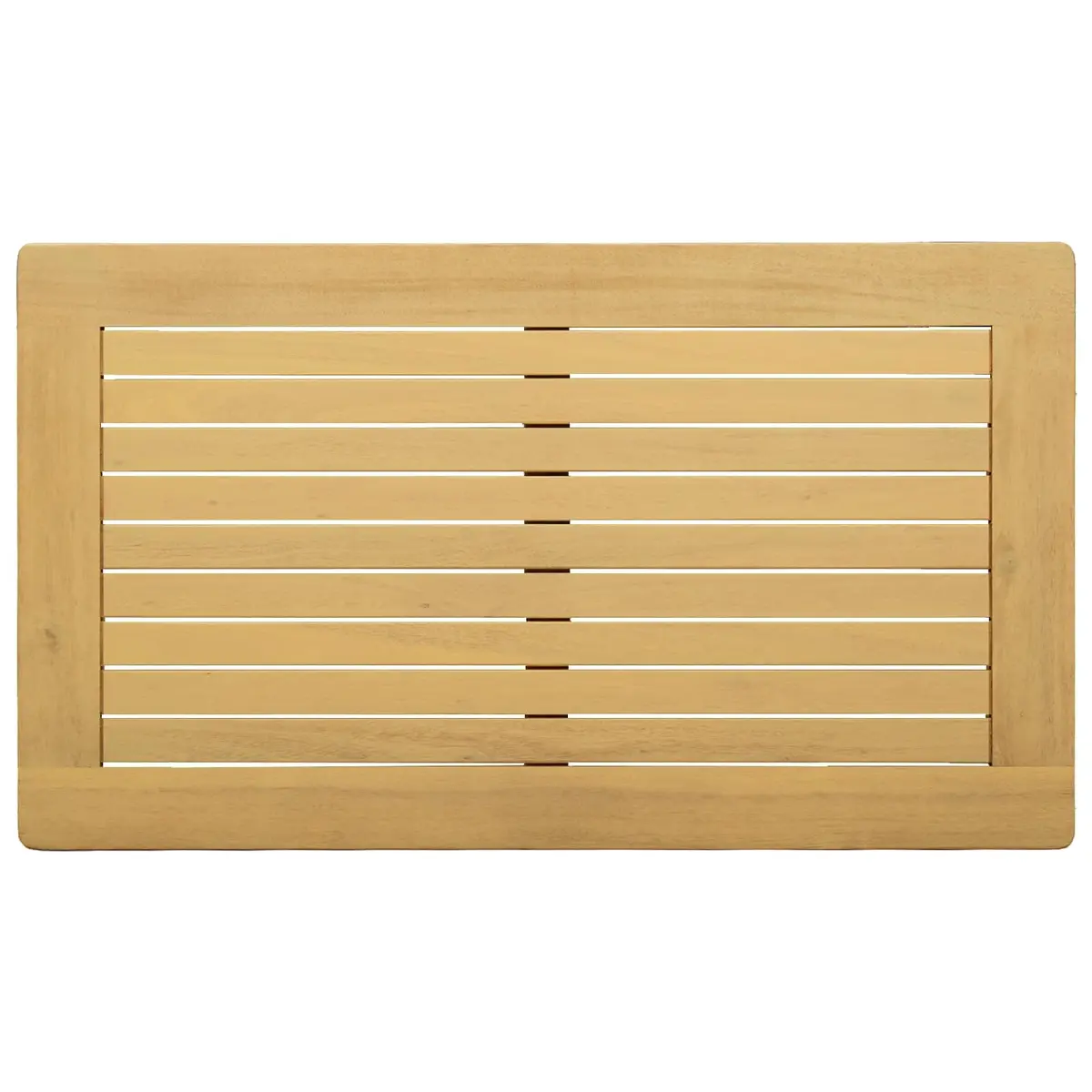Solid Acacia Wood Coffee Table for Outdoor Use