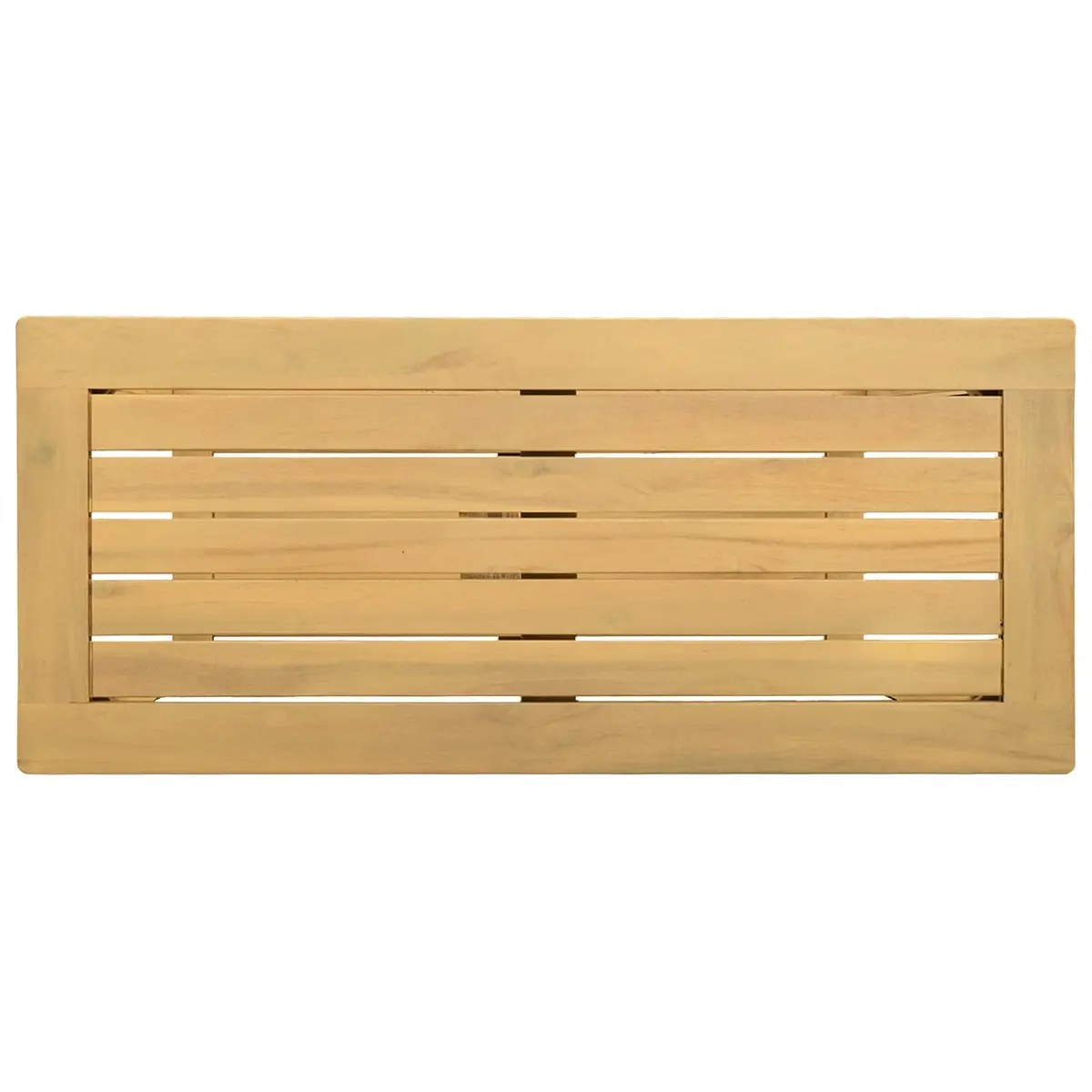 Brown Rustic Garden Console Table with Storage Shelves