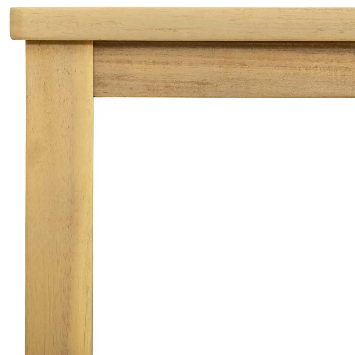 Brown Rustic Garden Console Table with Storage Shelves
