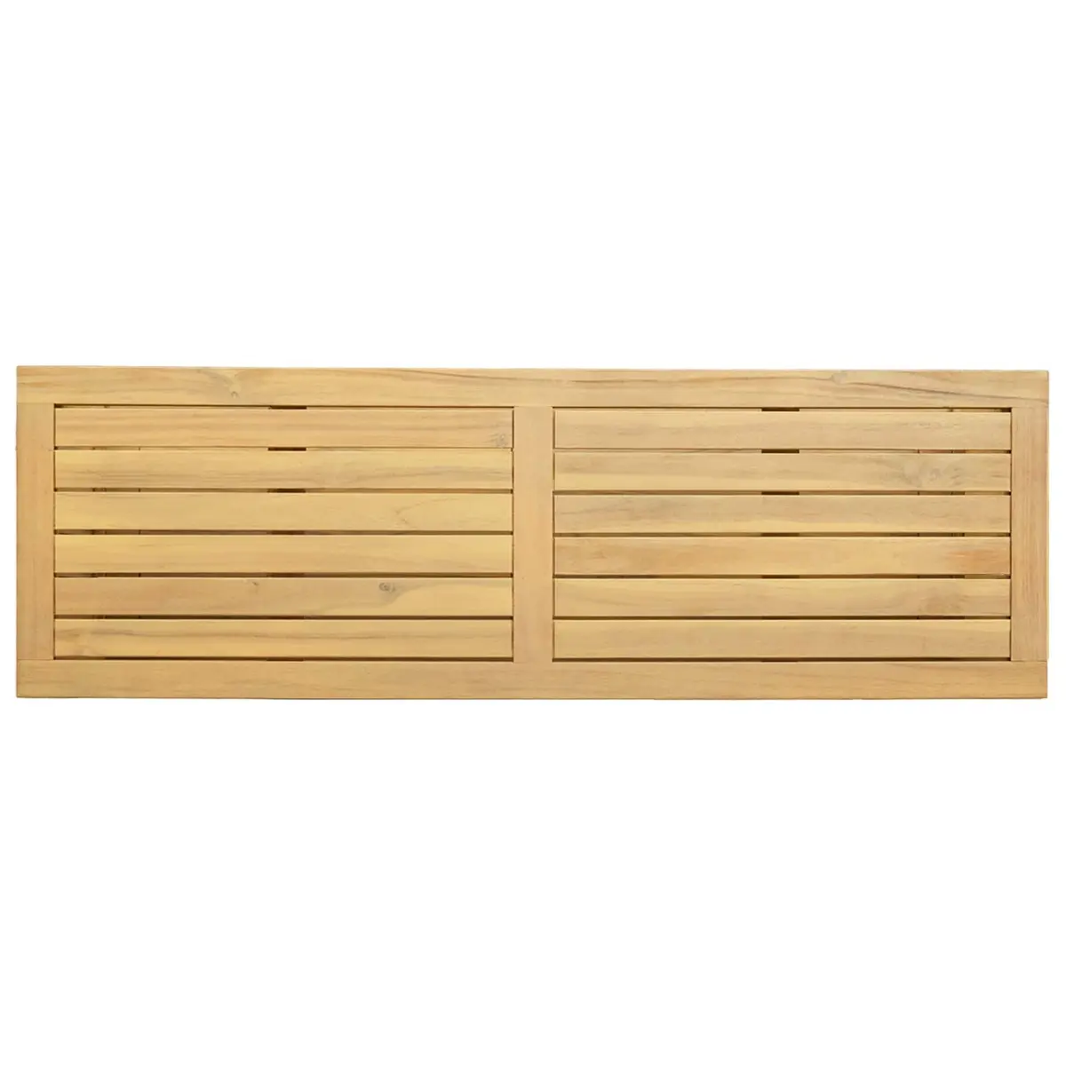Garden Console Table with Ample Storage Shelves